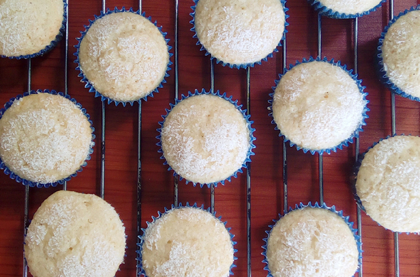 Coconut cupcakes, Recipes by Dolapo Grey