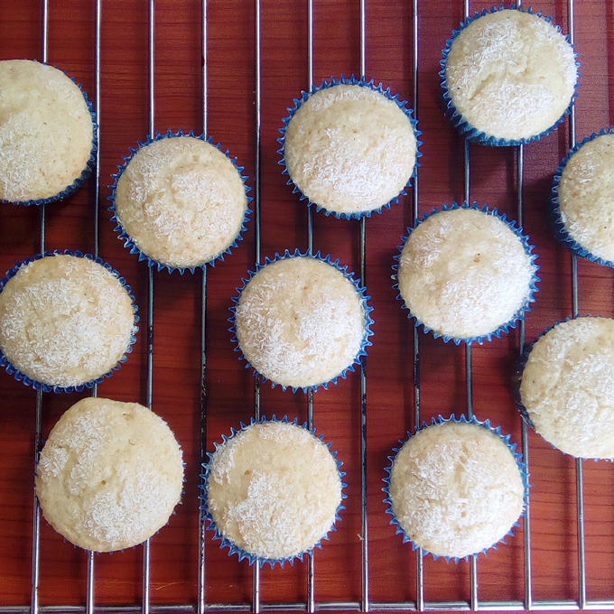 Coconut cupcakes, Recipes by Dolapo Grey