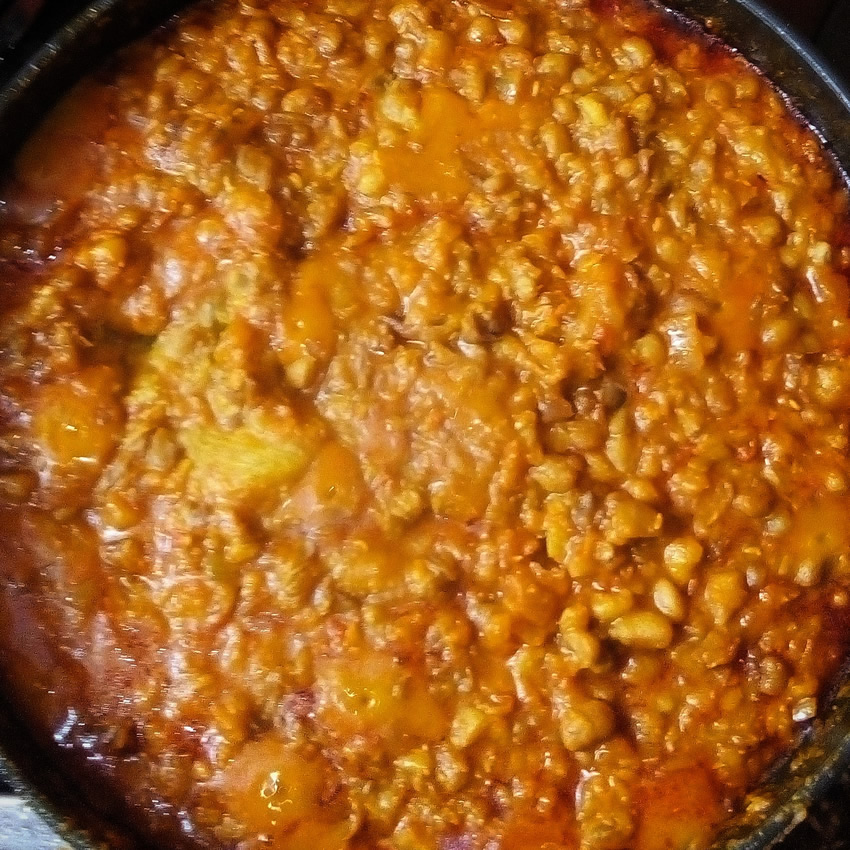 Beans and Plantain Pottage, Recipes by Dolapo Grey