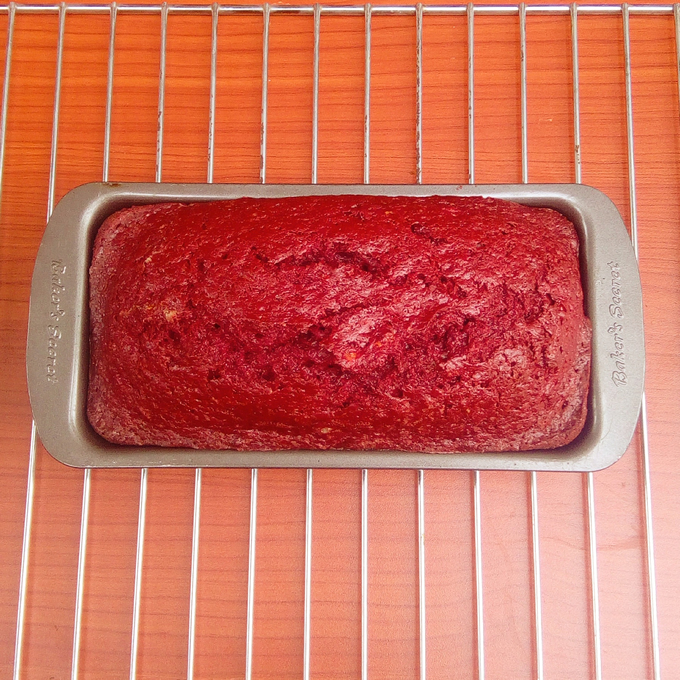 Red velvet banana bread, Recipes by Dolapo Grey