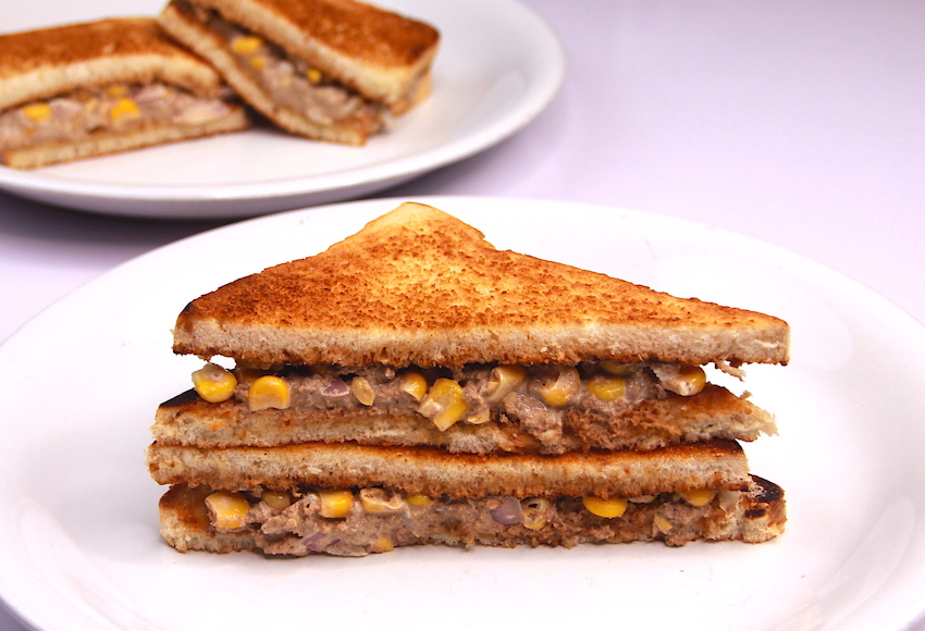 Tuna and Corn Sandwich by Dolapo Grey, Recipes by Dolapo Grey