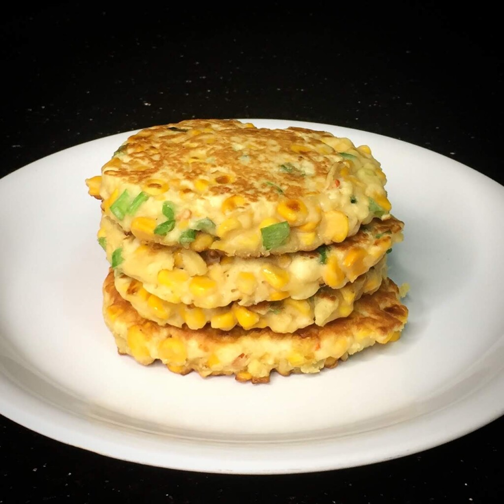 Corn fritters by Dolapo Grey, Recipes by Dolapo Grey