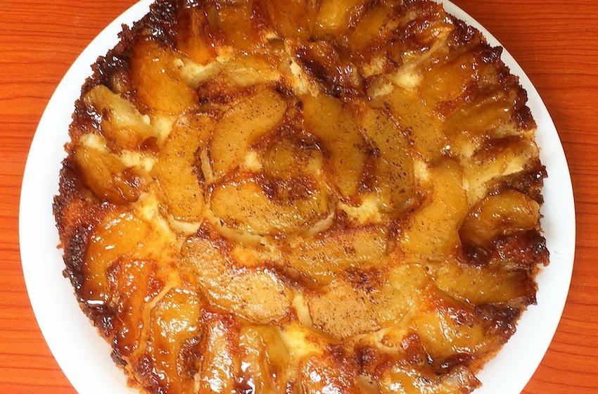 Apple Upside Down Cake by Dolapo Grey, Recipes by Dolapo Grey