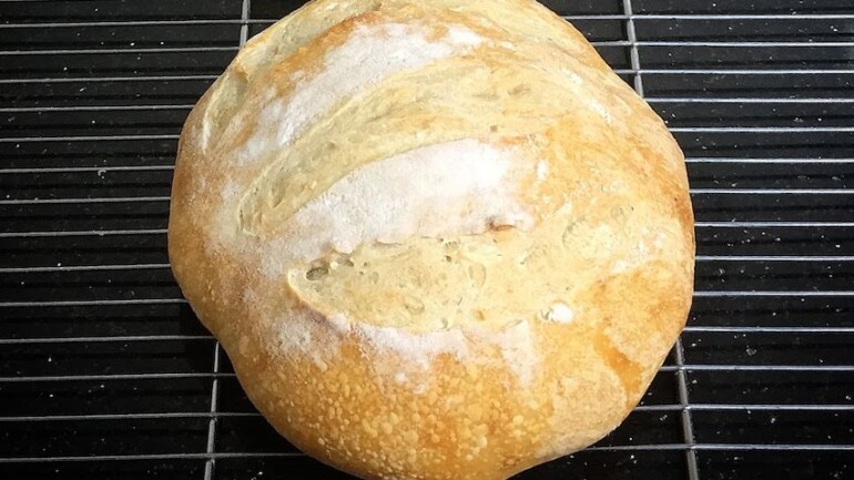 Crusty No-Knead Bread