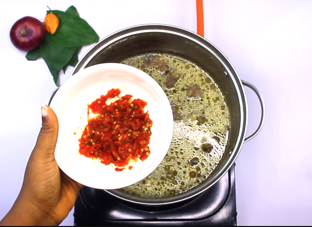 Goat meat pepper soup by dolapo grey, Recipes by Dolapo Grey