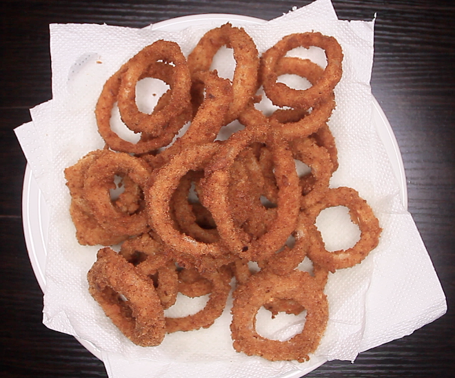 Onion rings recipe by Dolapo Grey, Recipes by Dolapo Grey