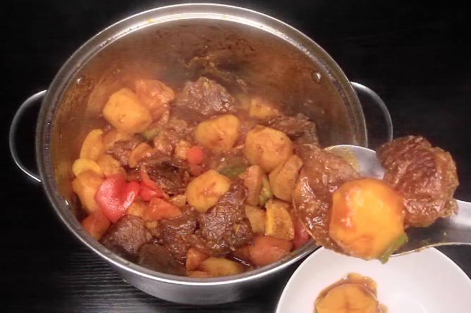 Beef stew recipe, Recipes by Dolapo Grey