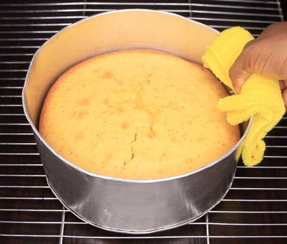 Custard Powder Cake, Recipes by Dolapo Grey