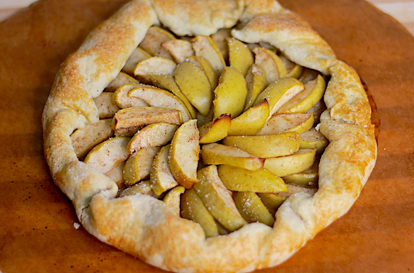 Free form Apple Pie Apple Galette, Recipes by Dolapo Grey