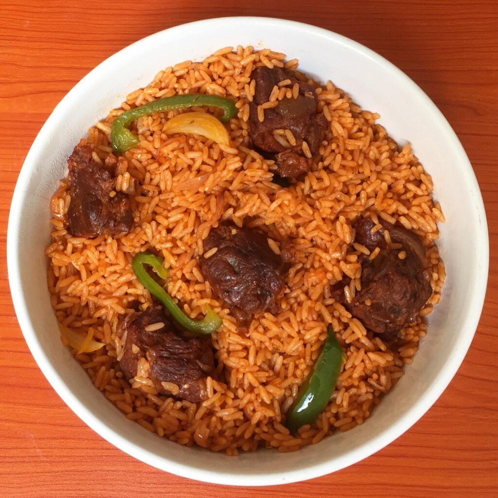 One-Pot Beef Jollof Rice, Recipes by Dolapo Grey