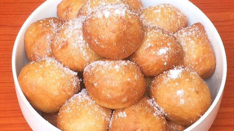 Coconut Puff Puff – Drop Doughnuts