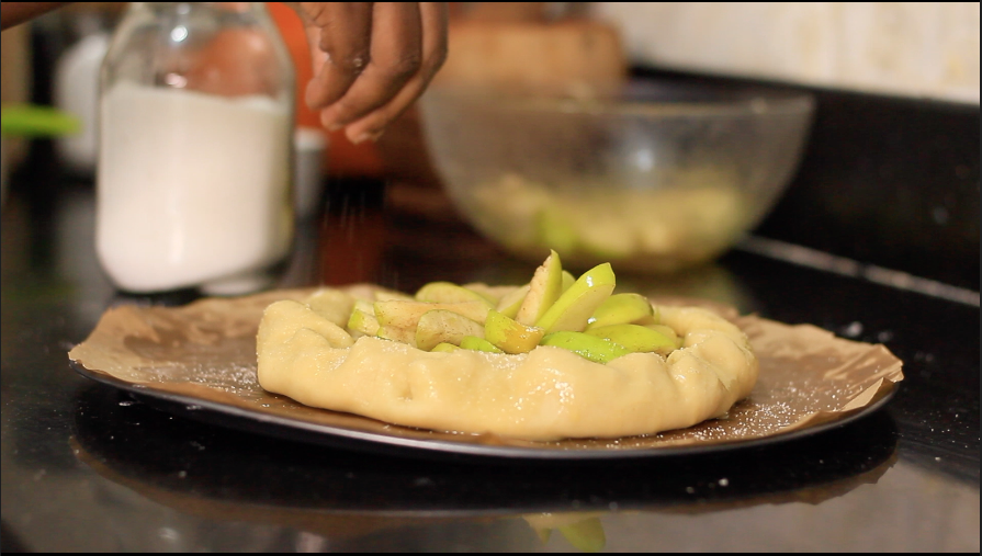 Free form Apple Pie Apple Galette, Recipes by Dolapo Grey