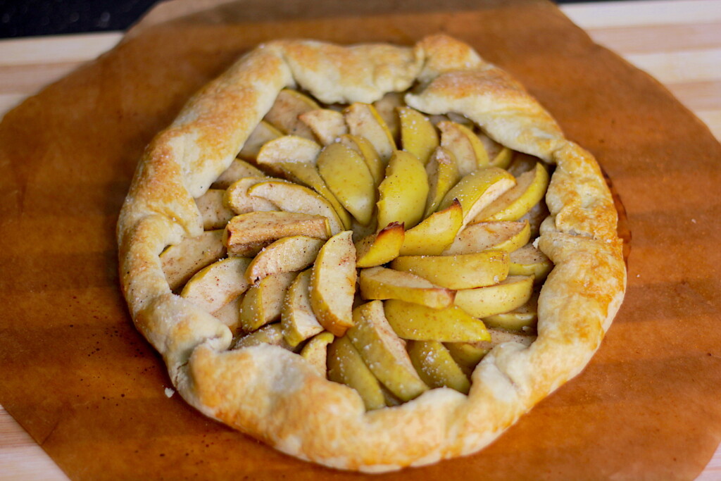 Free form Apple Pie Apple Galette, Recipes by Dolapo Grey