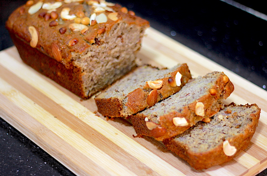 Banana Nut bread Nutty banana bread by Dolapo Grey, Recipes by Dolapo Grey