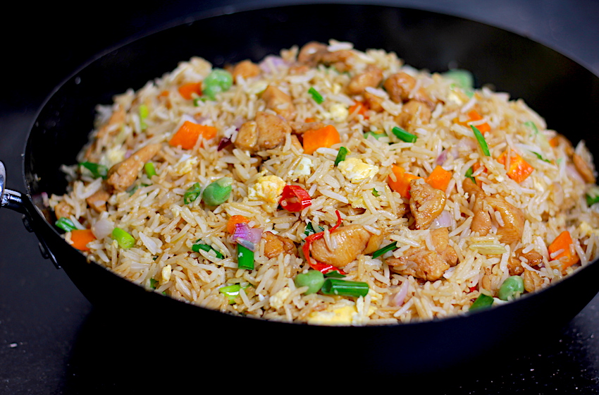 The Most Delicious Chicken Fried Rice Recipe, Recipes by Dolapo Grey