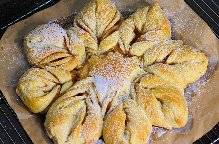 How to Make Christmas Star Bread, Recipes by Dolapo Grey