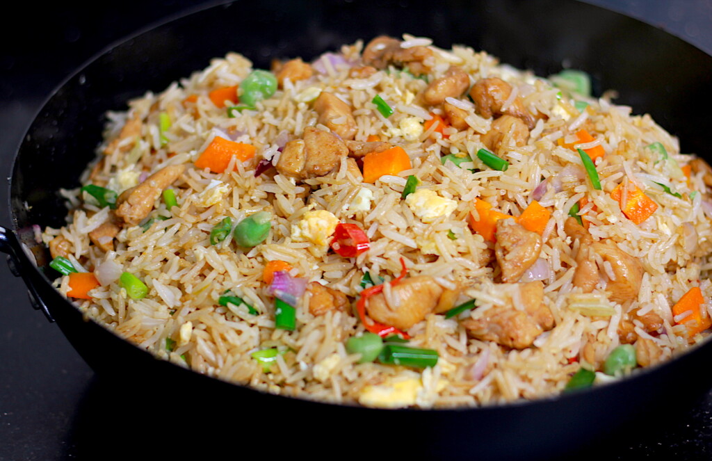 The Most Delicious Chicken Fried Rice Recipe, Recipes by Dolapo Grey