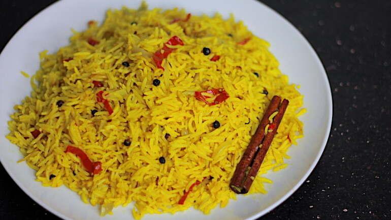 Spicy Yellow Rice Recipe