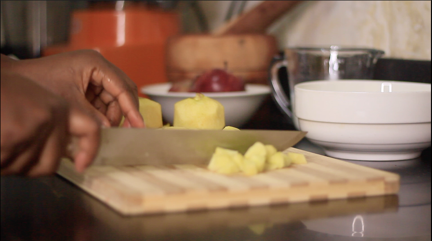 Homemade Apple Muffins, Recipes by Dolapo Grey