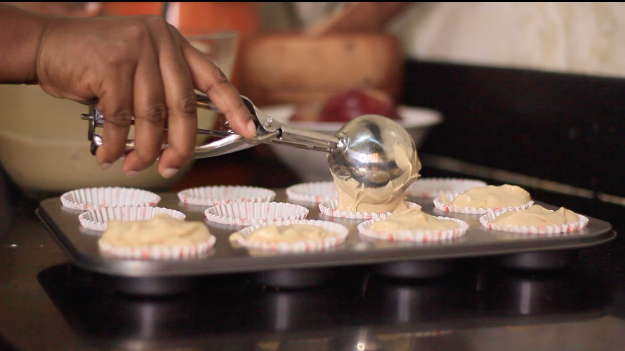 Homemade Apple Muffins, Recipes by Dolapo Grey