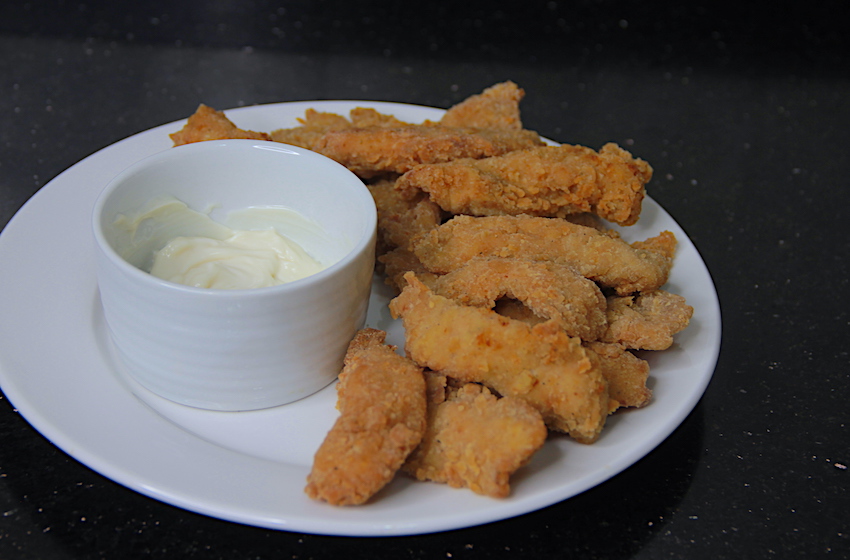 Super crispy chicken tenders, Recipes by Dolapo Grey